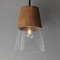 Maxim Lighting Carpenter 10'' Mini Pendant, Walnut/Black 91622CLWNBK - alternate 2